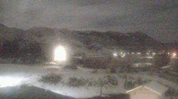 Weather camera view of United Methodist Church.