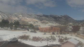 Weather camera view of United Methodist Church.