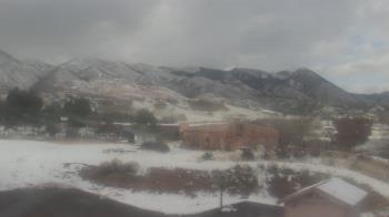 Weather camera view of United Methodist Church.