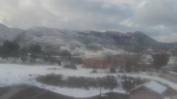 Weather camera view of United Methodist Church.