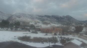 Weather camera view of United Methodist Church.