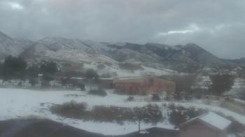 Weather camera view of United Methodist Church.