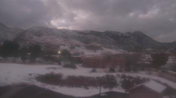 Weather camera view of United Methodist Church.