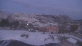 Weather camera view of United Methodist Church.