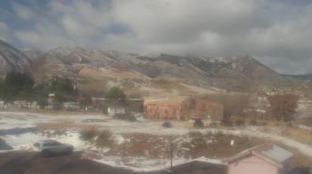 Weather camera view of United Methodist Church.