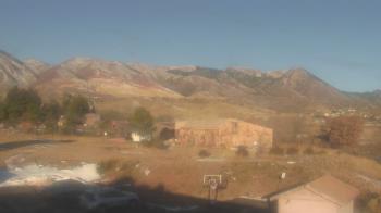 Weather camera view of United Methodist Church.