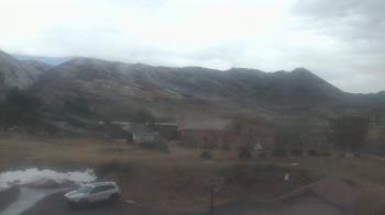 Weather camera view of United Methodist Church.