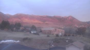 Weather camera view of United Methodist Church.