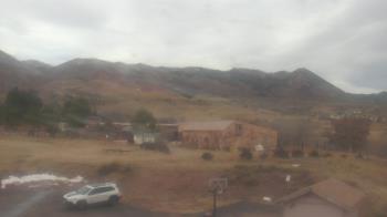 Weather camera view of United Methodist Church.