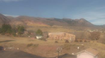 Weather camera view of United Methodist Church.