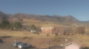 Weather camera view of United Methodist Church.