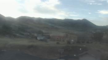 Weather camera view of United Methodist Church.