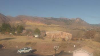 Weather camera view of United Methodist Church.