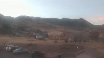 Weather camera view of United Methodist Church.