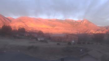 Weather camera view of United Methodist Church.