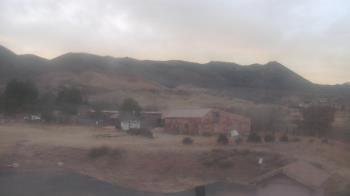 Weather camera view of United Methodist Church.