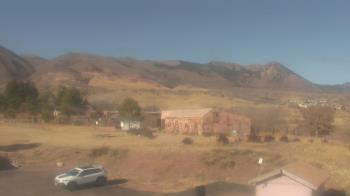 Weather camera view of United Methodist Church.