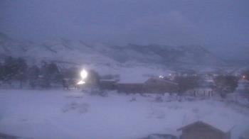 Weather camera view of United Methodist Church.