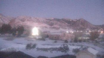 Weather camera view of United Methodist Church.