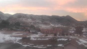 Weather camera view of United Methodist Church.