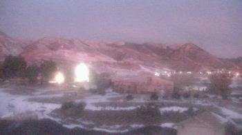 Weather camera view of United Methodist Church.