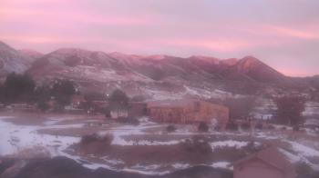 Weather camera view of United Methodist Church.