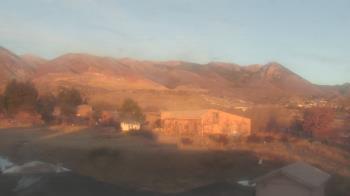 Weather camera view of United Methodist Church.