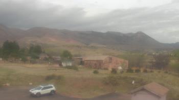 Weather camera view of United Methodist Church.