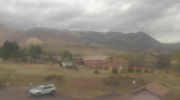 Weather camera view of United Methodist Church.