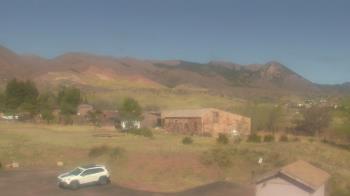 Weather camera view of United Methodist Church.