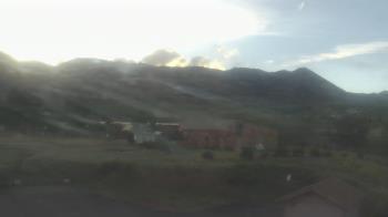 Weather camera view of United Methodist Church.