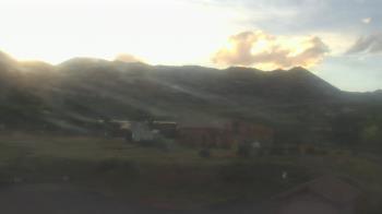 Weather camera view of United Methodist Church.