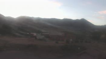 Weather camera view of United Methodist Church.