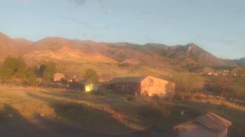 Weather camera view of United Methodist Church.