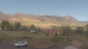 Weather camera view of United Methodist Church.