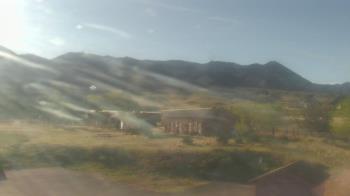 Weather camera view of United Methodist Church.