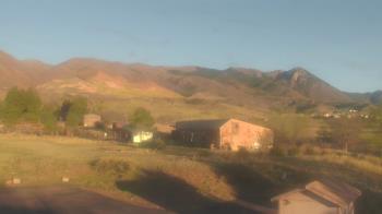 Weather camera view of United Methodist Church.