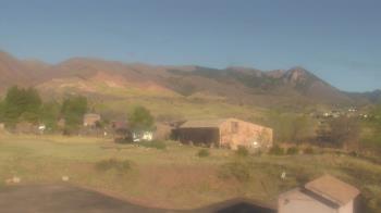 Weather camera view of United Methodist Church.