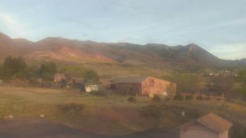 Weather camera view of United Methodist Church.