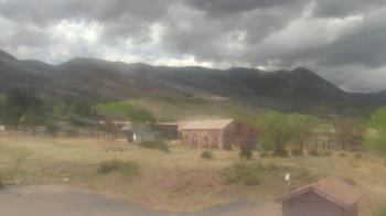 Weather camera view of United Methodist Church.