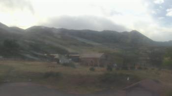 Weather camera view of United Methodist Church.