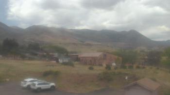 Weather camera view of United Methodist Church.