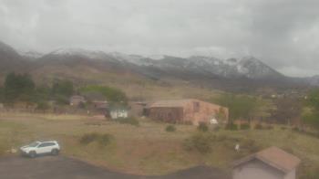 Weather camera view of United Methodist Church.
