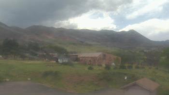Weather camera view of United Methodist Church.
