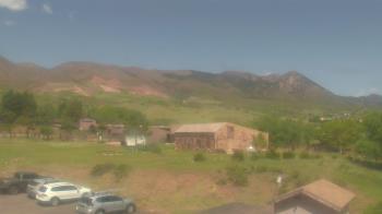 Weather camera view of United Methodist Church.