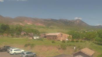 Weather camera view of United Methodist Church.