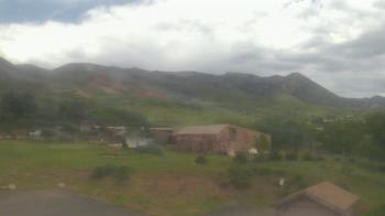 Weather camera view of United Methodist Church.