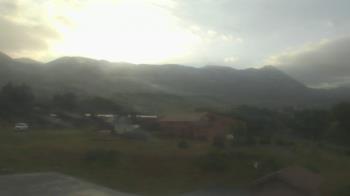 Weather camera view of United Methodist Church.