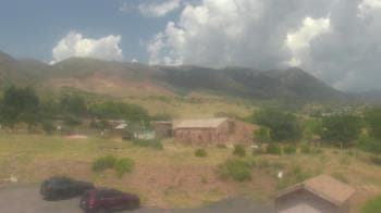 Weather camera view of United Methodist Church.