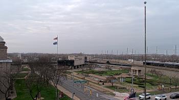 Weather camera view of City of Gary.